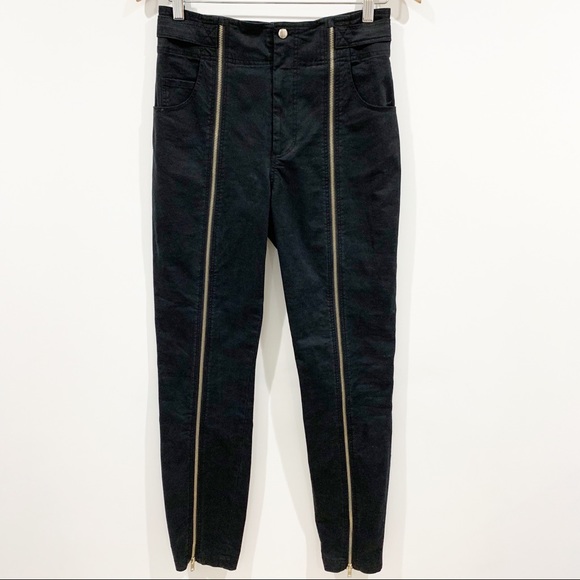 A.C.L Zander zippier Black Intermix Pants Sz 6 NWT - Picture 3 of 8